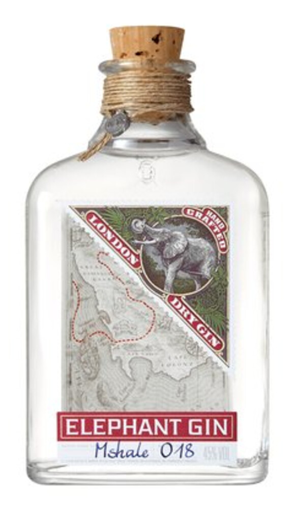 Elephant Londod Dry Gin 45% 0,5 l (holá láhev)