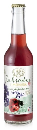 Tátův sad zahradní limonáda černý rybíz 330 ml