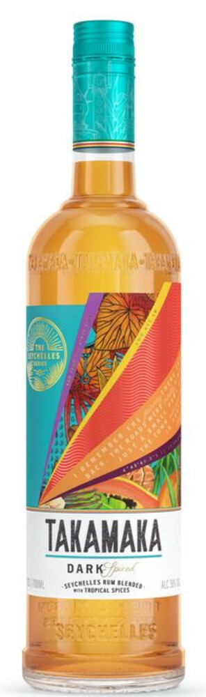 Takamaka Dark Spiced 38% 0,7 l (holá láhev)