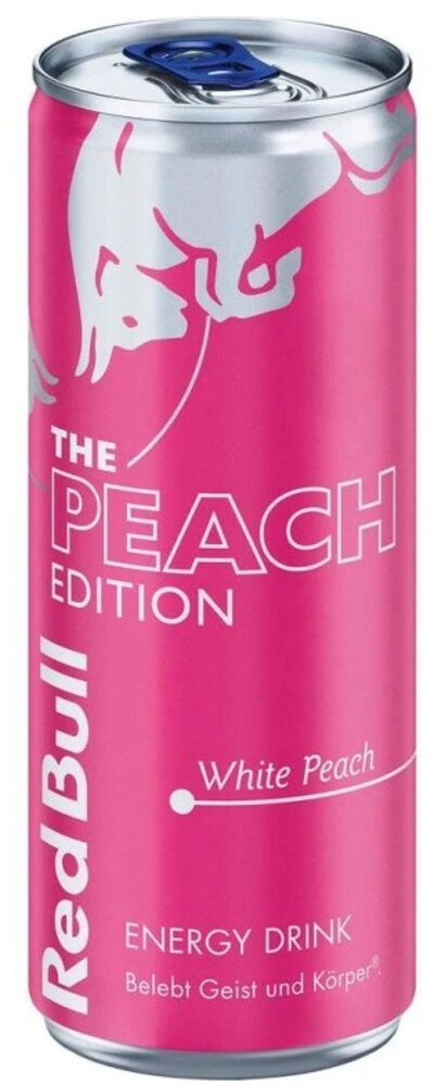 Red Bull Peach Edition 250 ml plech