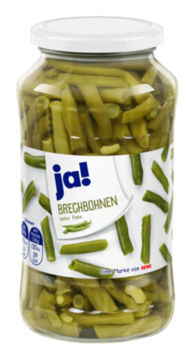 Ja! Brechbohnen 720 ml