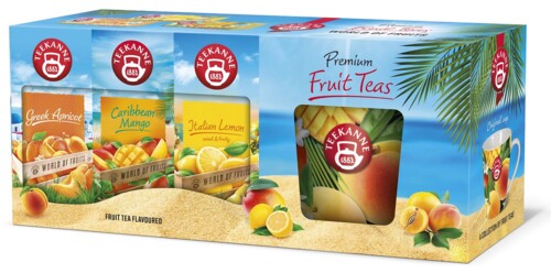 Teekanne Fruit Teas 3 x 20 sáčků + hrnek