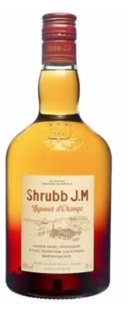 J.M Rhum Shrubb Liqueur 35% 0,7 l (holá láhev)