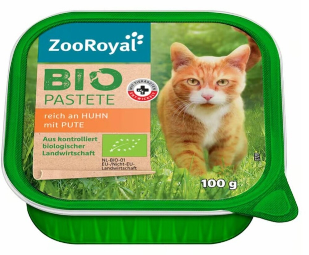Zooroyal Bio Pastete Huhn & Pute 100 g