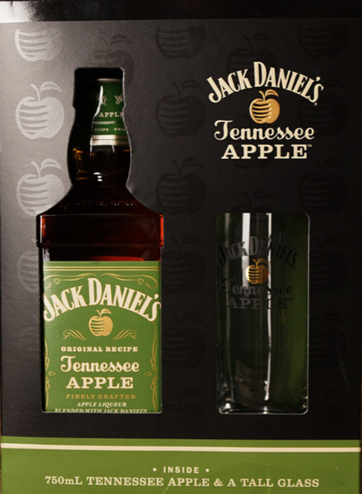 Jack Daniel’s Apple 35% 0,7 l + 1 sklenička (karton)