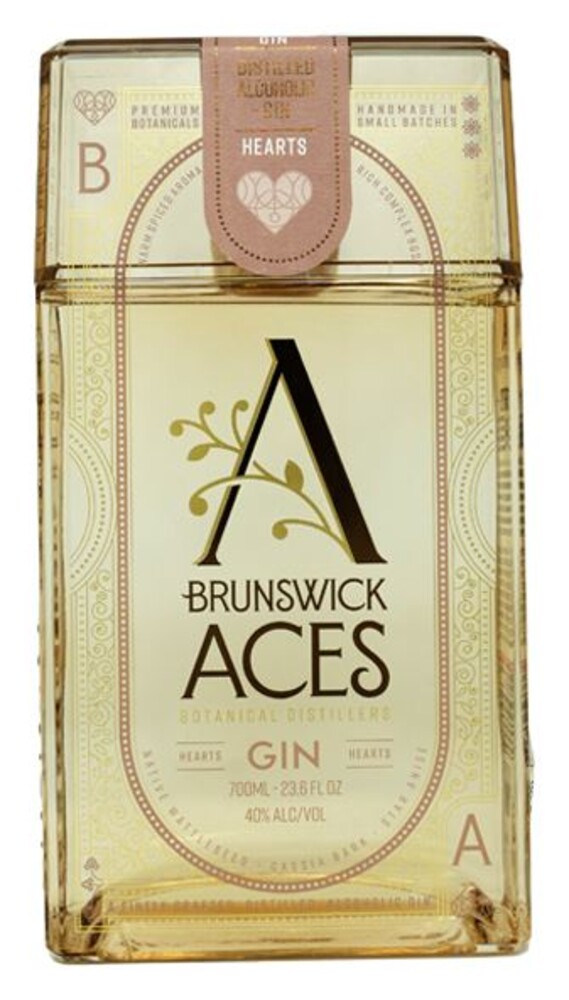Brunswick Aces Hearts 40% 0,7 l (holá láhev)