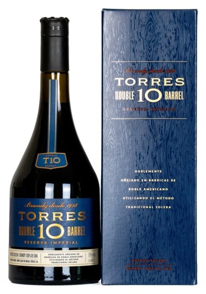 Torres Brandy 10y Double Barrel 38% 1 l (karton)