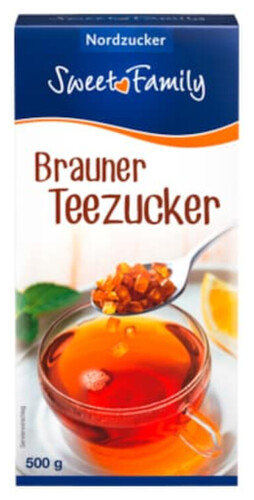 Sweet Family Brauner Teezucker 500 g