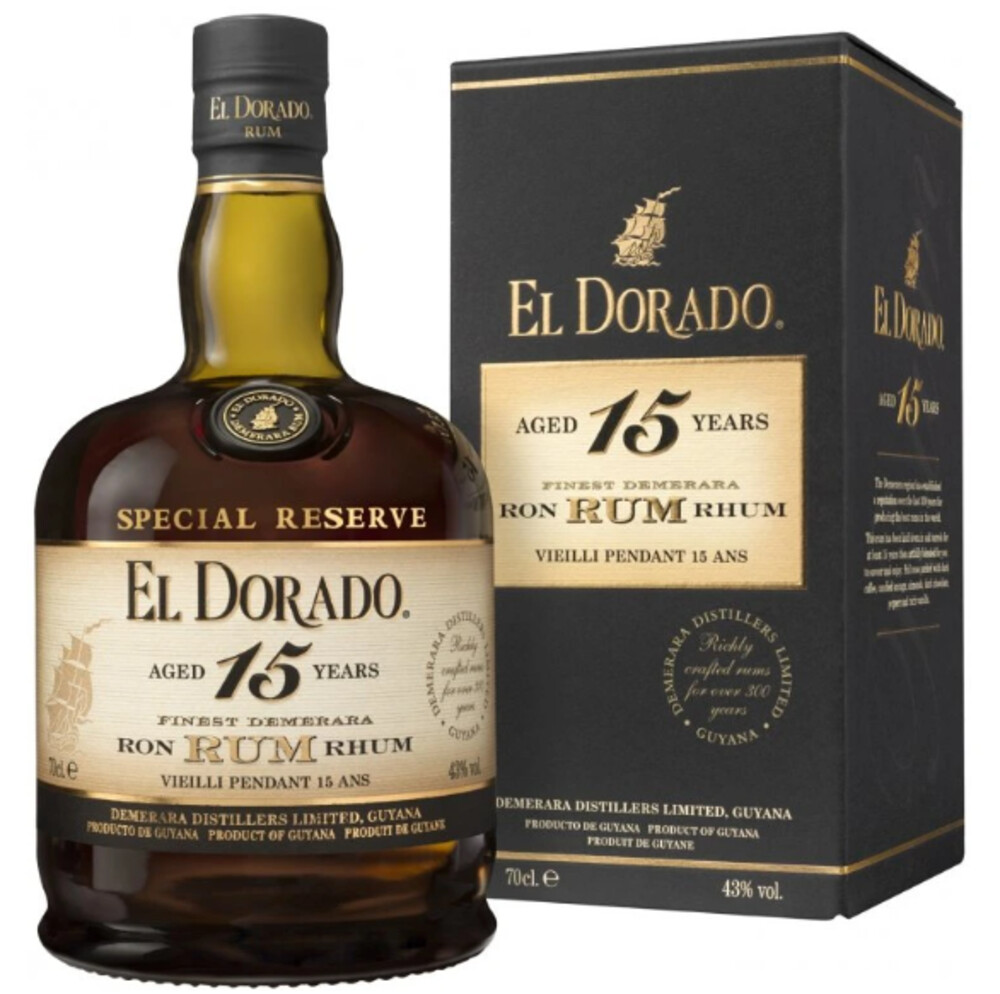 El Dorado 15y 43% 0,7 l (karton)