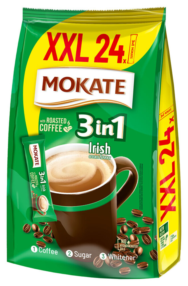 Mokate 3v1  Irish XXL 408 g