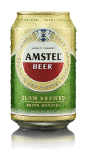 Amstel Beer 5% 0,33 l plech
