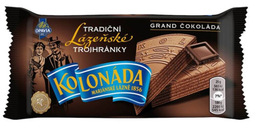 Kolonáda lázeňské trojhránky Grand čokoláda 50 g