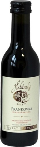 Habánské sklepy Frankovka 12,5% 0,187 l (holá láhev)