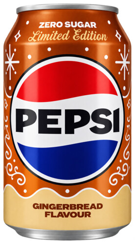Pepsi Zero Sugar Gingerbread 330 ml plech