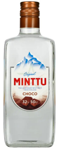 Minttu Choco 32% 0,5 l (holá láhev)
