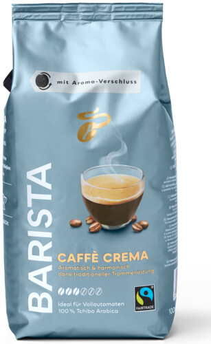 Tchibo Barista Caffé Crema zrnková káva 1 kg
