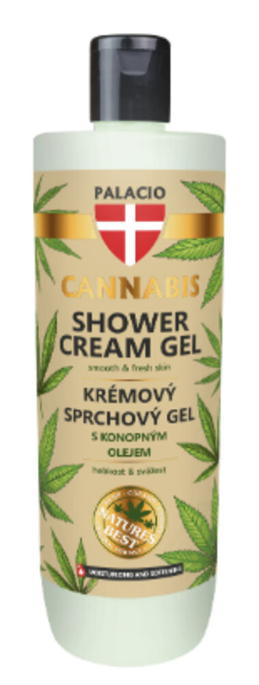 Palacio Cannabis Sprchový gel s konopným olejem 500 ml