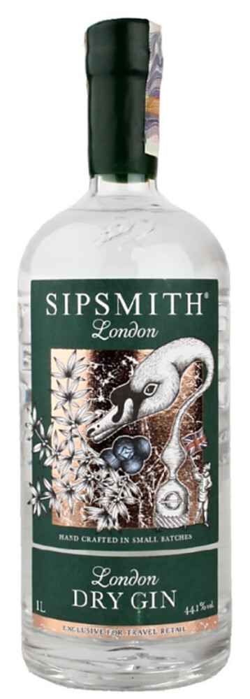 Sipsmith 44,1% 1 l (holá láhev)